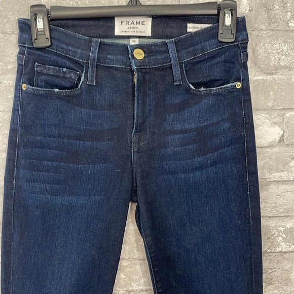 Frame Denim Le Skinny de Jeanne Crop Jeans - Picture 2 of 7